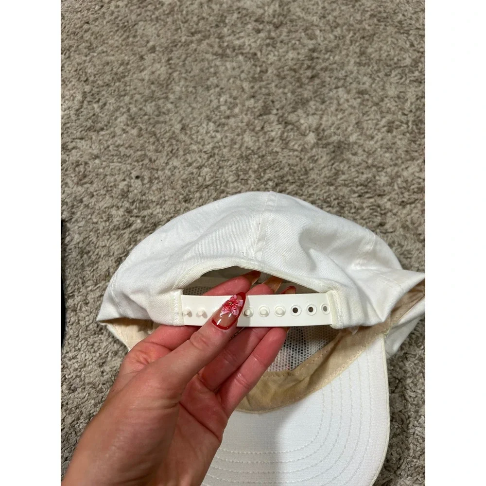 Vintage 1990‎ NCAA Final Four Denver Snapback Hat White Adjustable Basketball